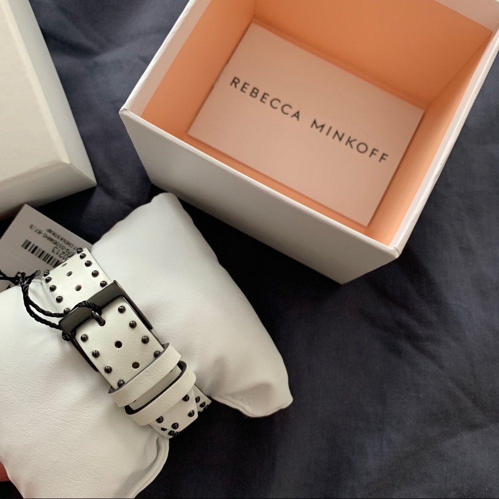 NWT Rebecca Minkoff BFFL Grommet Strap Watch - Picture 3 of 4